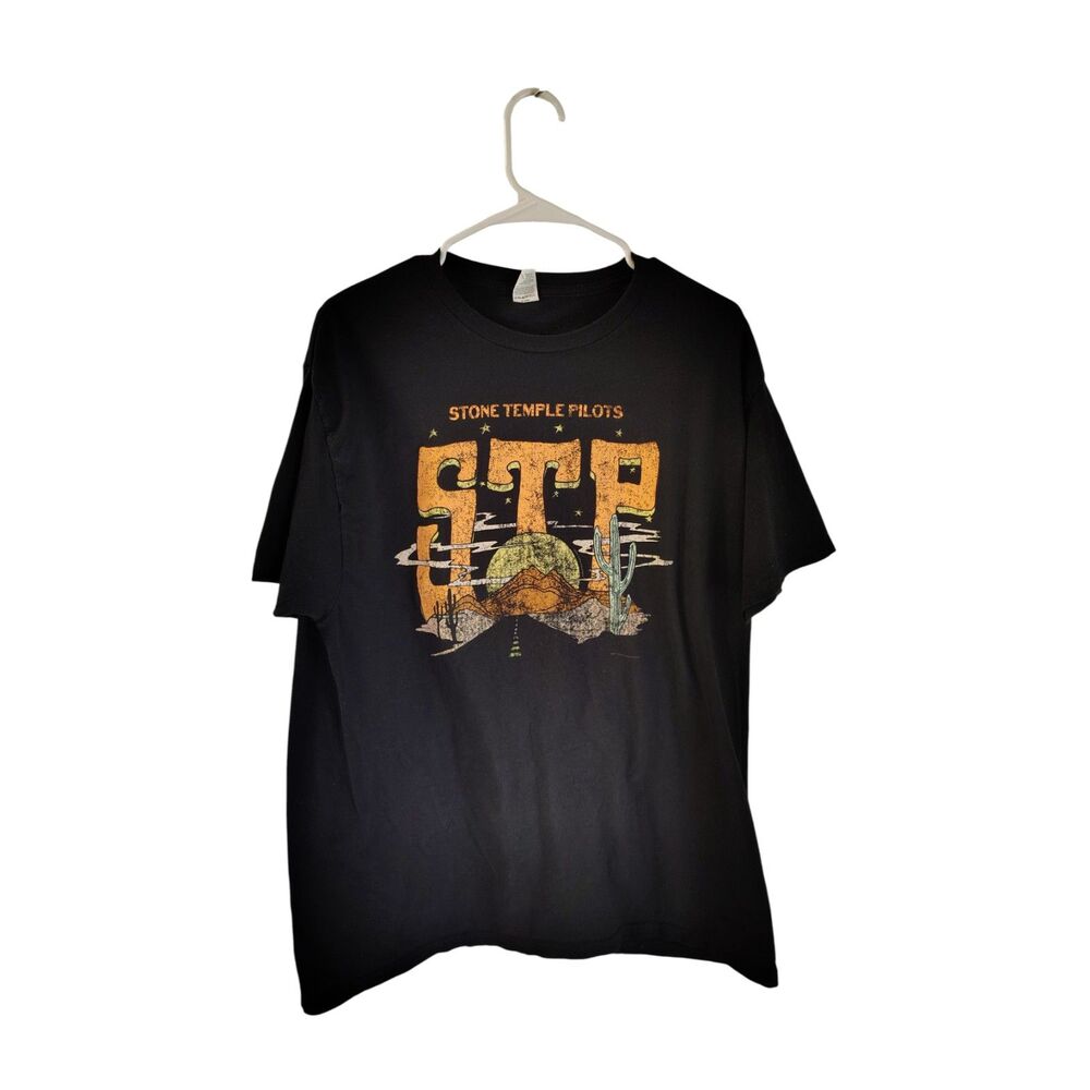 Stone Temple Pilots XL Black Short Sleeve‎ Graphic T-Shirt